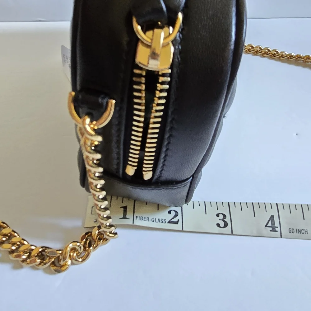 Versace Medusa Quilted Crossbody Camera Bag Black - Picture 10 of 15